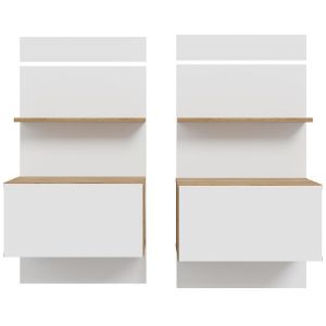 Obrazek Szafka nocna Whiteheaven LNBK211STB-M604 2 sztuki 