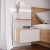 Obrazek Szafka nocna Whiteheaven LNBK211STB-M604 2 sztuki 