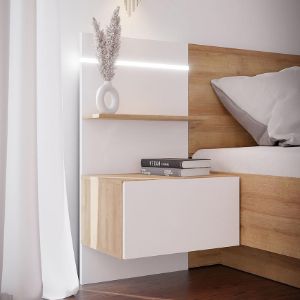 Obrazek Szafka nocna Whiteheaven LNBK211STB-M604 2 sztuki 