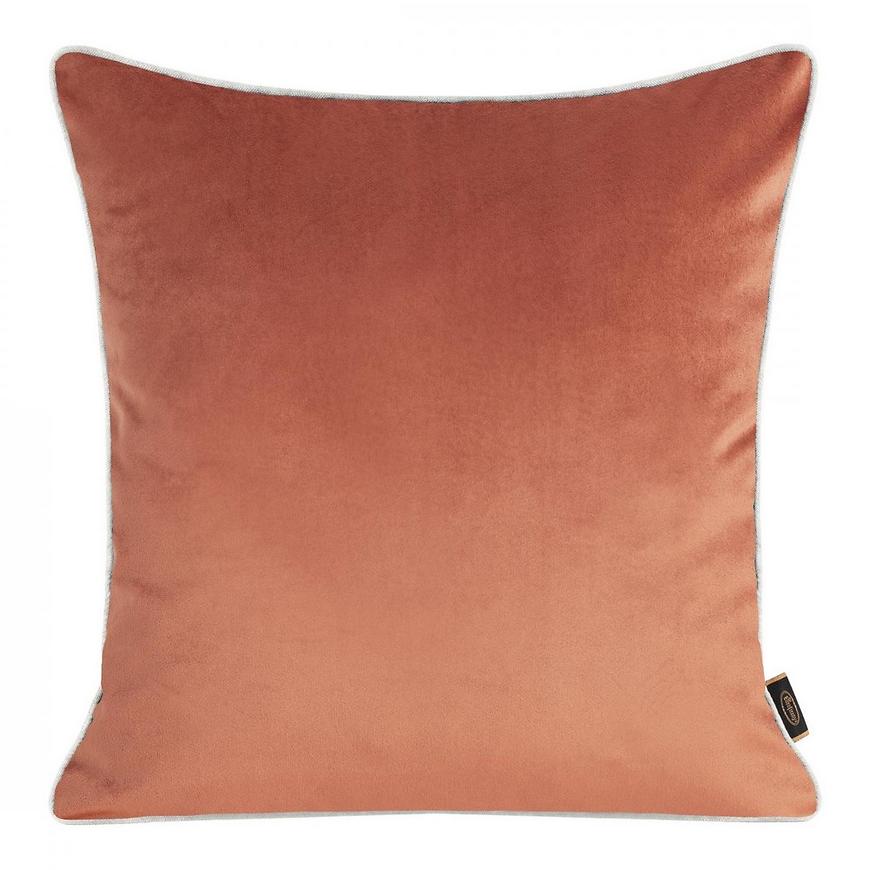 Poszewka Velvet/57C 45x45 różowa len 404625