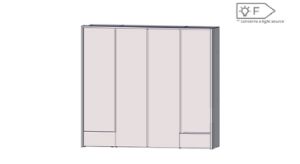 Obrazek Szafa ubraniowa Lenybelardo LNBS3411B-M216