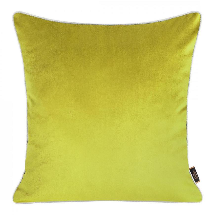 Poszewka Velvet/57G 45x45 zielona len 404629