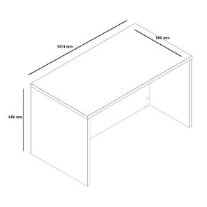 Obrazek Wyspa kuchenna 1474 dąb grafit + wotan