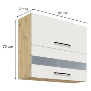Obrazek Szafka kuchenna Infinity 41G WHITE ARTISAN