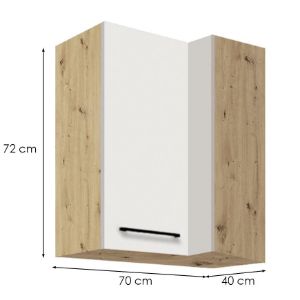 Obrazek Szafka kuchenna Infinity 44G L WHITE ARTISAN