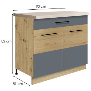 Obrazek Szafka kuchenna Infinity 7D GREY