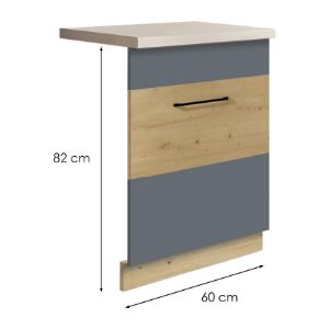 Obrazek Szafka kuchenna Infinity ZM60 GREY