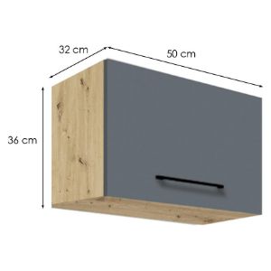 Obrazek Szafka kuchenna Infinity 35G GREY