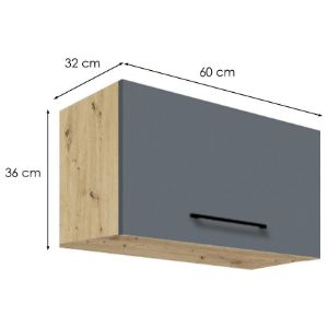 Obrazek Szafka kuchenna Infinity 36G GREY