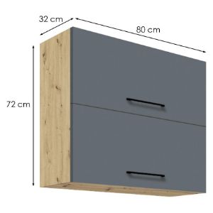 Obrazek Szafka kuchenna Infinity 48G GREY