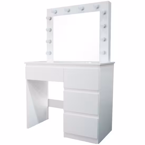 Obrazek Toaletka Emma +led biała