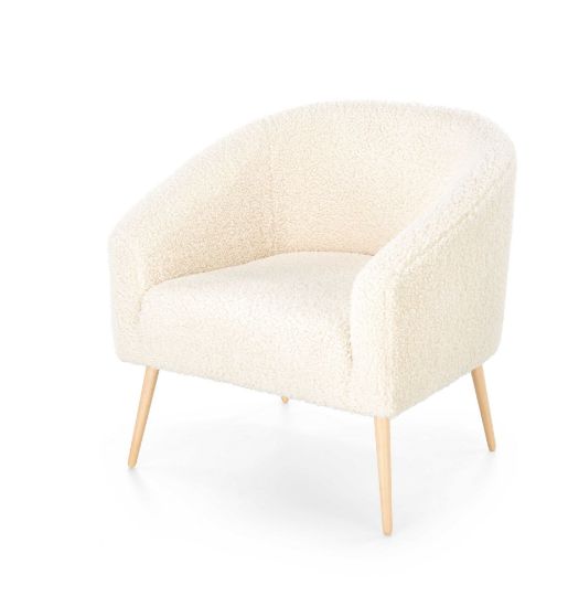 Obrazek Fotel wypoczynkowy Visotto 2 kremowy/naturalny