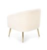 Obrazek Fotel wypoczynkowy Visotto kremowy/złoty