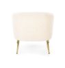 Obrazek Fotel wypoczynkowy Visotto kremowy/złoty
