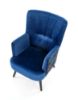Obrazek Fotel wypoczynkowy Bono granatowy/czarny