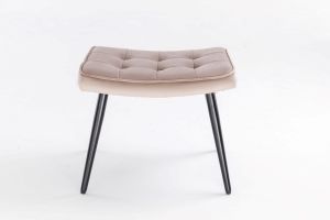Obrazek Fotel z podnóżkiem Loki beż