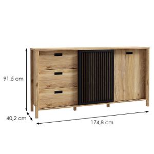 Obrazek Komoda Alanya JTNK233R-M635