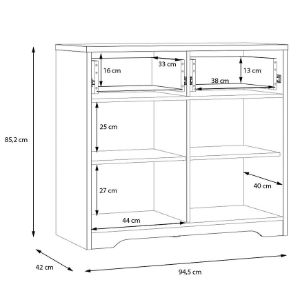 Obrazek Komoda Jodaki JDKK221-D89