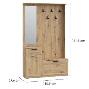 Obrazek Garderoba NIKO nikd041-d78 dąb artisan