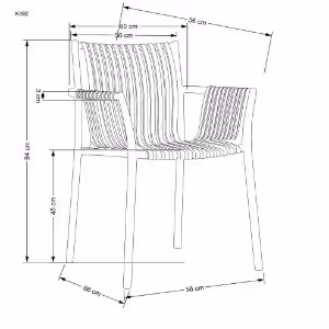 Obrazek Krzesło Carpo biały