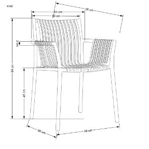 Obrazek Krzesło Carpo czarny