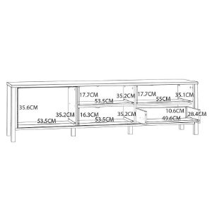 Obrazek Szafka RTV Alanya JTNT133L-M635