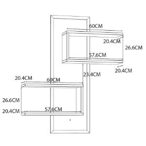 Obrazek Półka Alanya JTNB01-M635