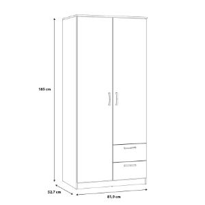 Obrazek Szafa NIKO niks81-d78 dąb artisan
