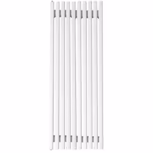 Obrazek Grzejnik łazienkowy Lazur LA140/54 D5 1400x540 mm biały