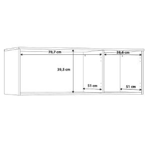 Obrazek Nadstawka NIKO nikn83-d78 dąb artisan