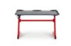 Obrazek Biurko Rexa czarny/czerwony