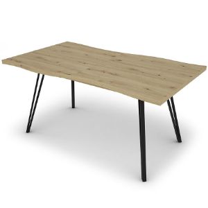 Obrazek Stół Log TB 90x160-200 artisan/czarny