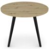 Obrazek Stół Log TB circle 100x100 artisan/czarny
