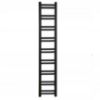 Obrazek Grzejnik łazienkowy Łezka Retro ŁR 18/30 1650x300 mm czarny 
