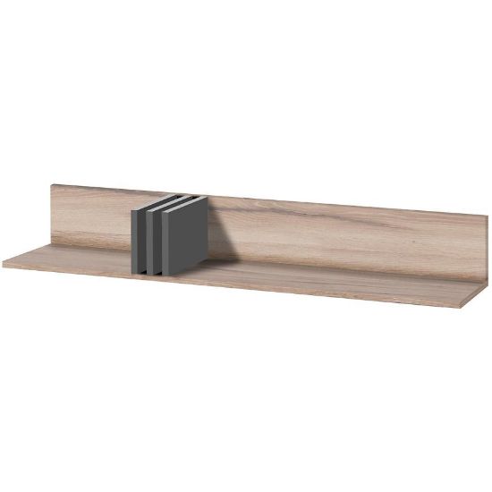 Obrazek Półka AL12 dąb estana jasny/antracyt
