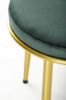 Obrazek Krzesło Dijon ciemny zielony/złoty
