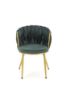 Obrazek Krzesło Dijon ciemny zielony/złoty