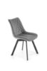 Obrazek Krzesło Herk ciemny popiel/czarny