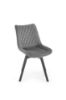 Obrazek Krzesło Herk ciemny popiel/czarny