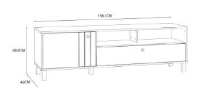 Obrazek Szafka RTV LKellis KQLT122L