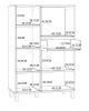 Obrazek Komoda z barkiem Kellis KQLK321L