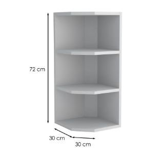 Obrazek Szafka kuchenna GZO 30 V-72 LUX czarny