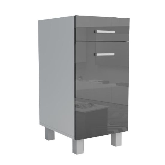 Obrazek Szafka kuchenna Lucjan D1F1S 30 LUX czarny