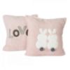 Obrazek Poszewka Love1/różowa 45x45 różowa 366874 