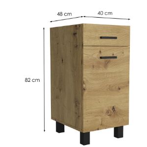 Obrazek Szafka kuchenna Lucjan D1F1S 40 artisan