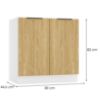 Obrazek Szafka kuchenna Sonja D80ZL dąb