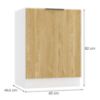 Obrazek Szafka kuchenna Sonja D 60 dąb