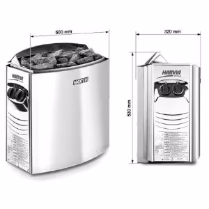 Obrazek Piec Harvia 8kW ze sterowaniem na piecu