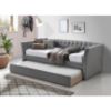 Obrazek Sofa Melo szara – z dwoma łóżkami