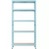 Obrazek Regał metalowy magazynowy RNDU30-5 niebieski 180x90x30cm -5 półek/175kg 
